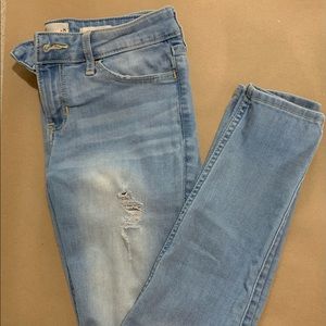 Hollister ripped jeans